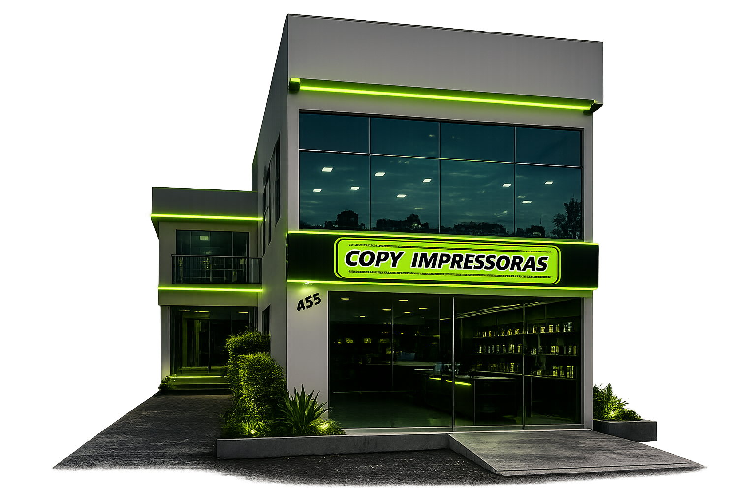 Fachada da loja Copy Impressoras